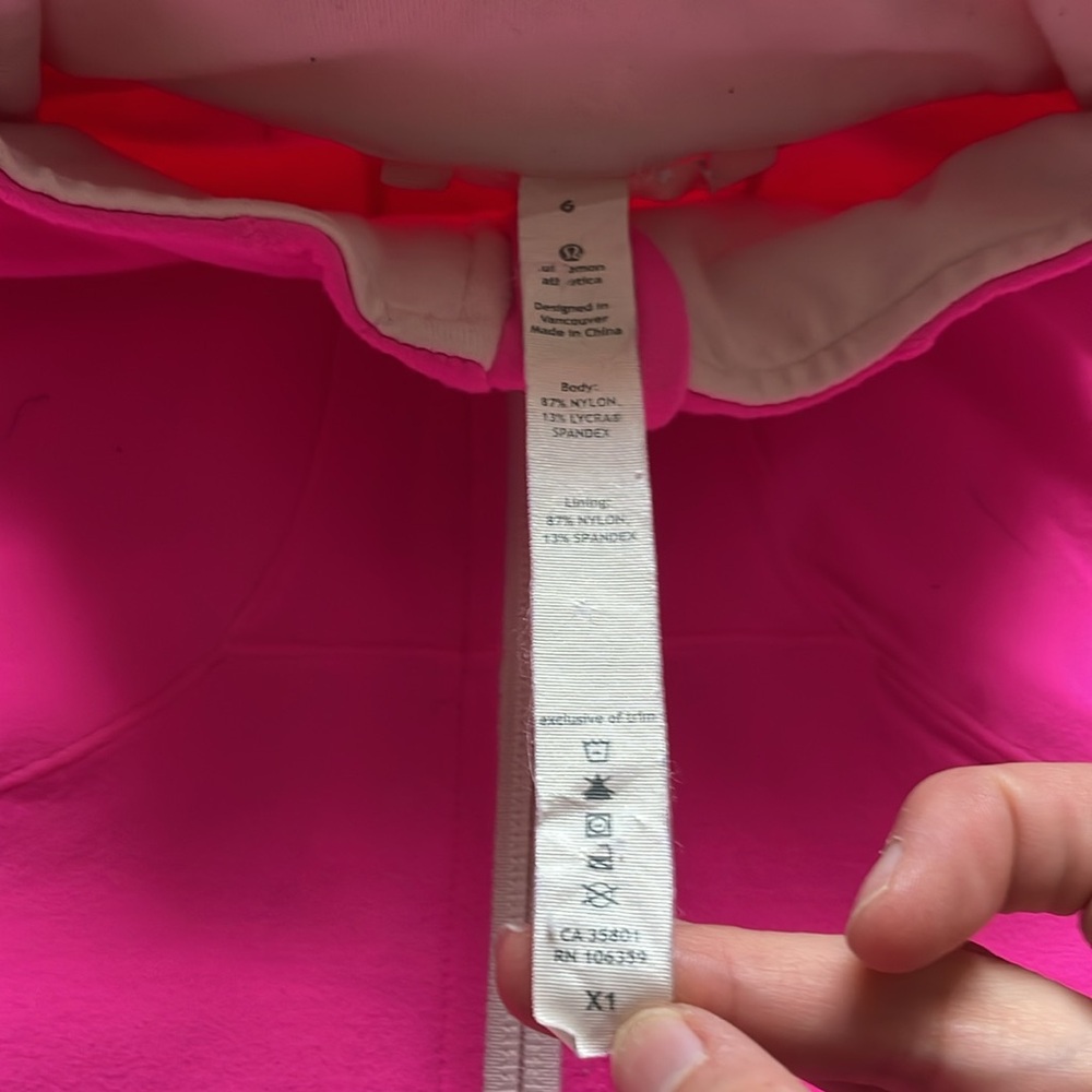 Lululemon shape jacket pink - Picture 2 of 13
